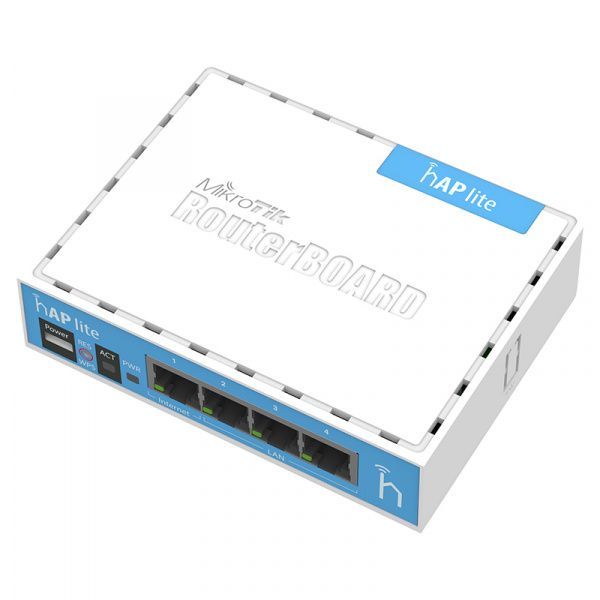 Mikrotik hAP lite (RB941-2nD) Wi-Fi роутер