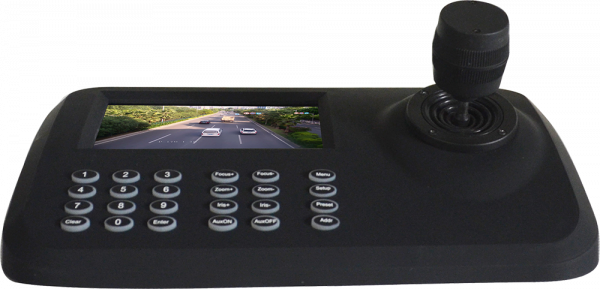 PTZ-95 пульт управления поворотными IP камерами PTZ, цветной 5" дисплей