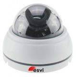 EVC-NK20-S13-A купольная IP видеокамера, 1.3Мп, f=2.8-12мм, аудио вход